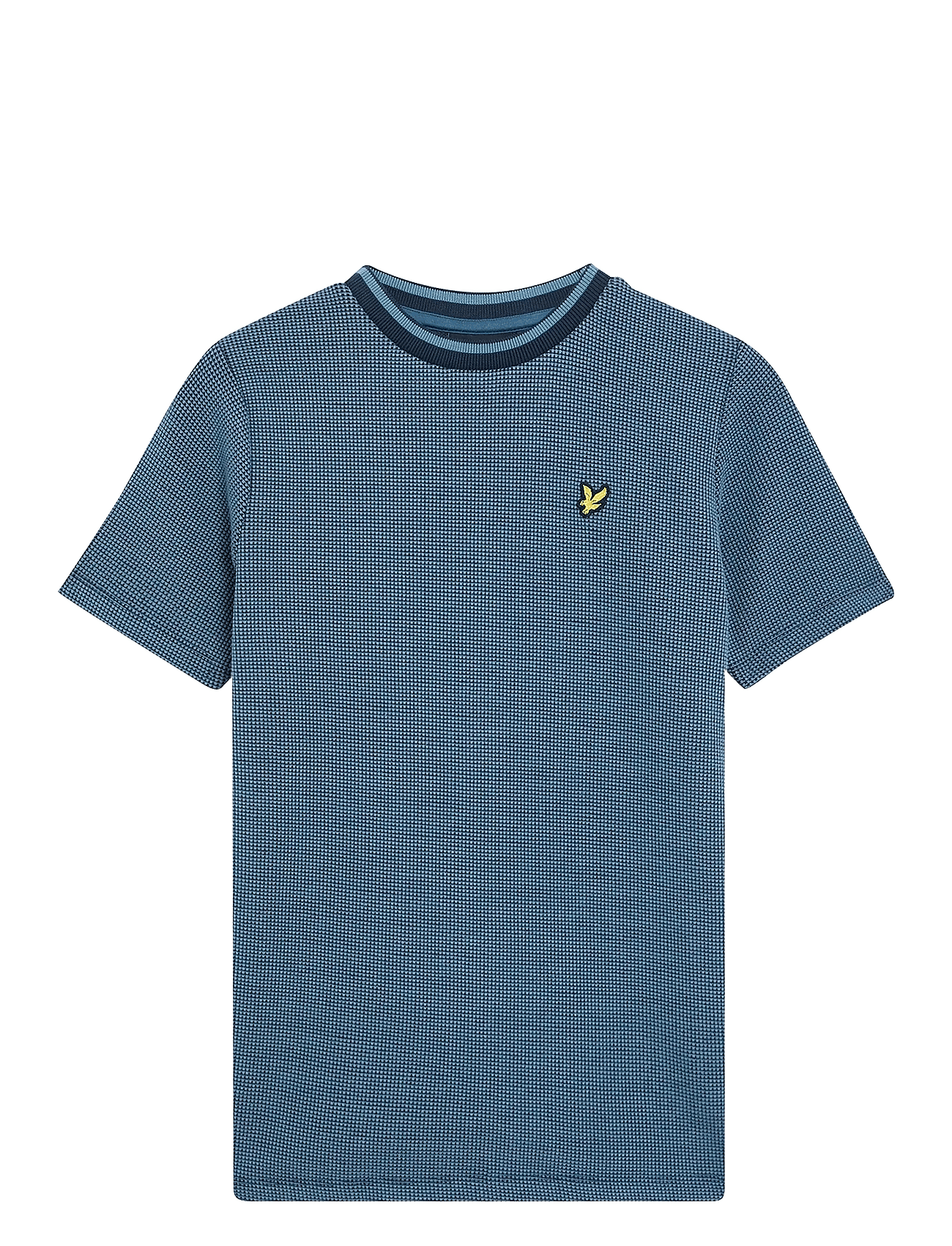 Two Tone Waffle T-shirt - Z271 DARK
