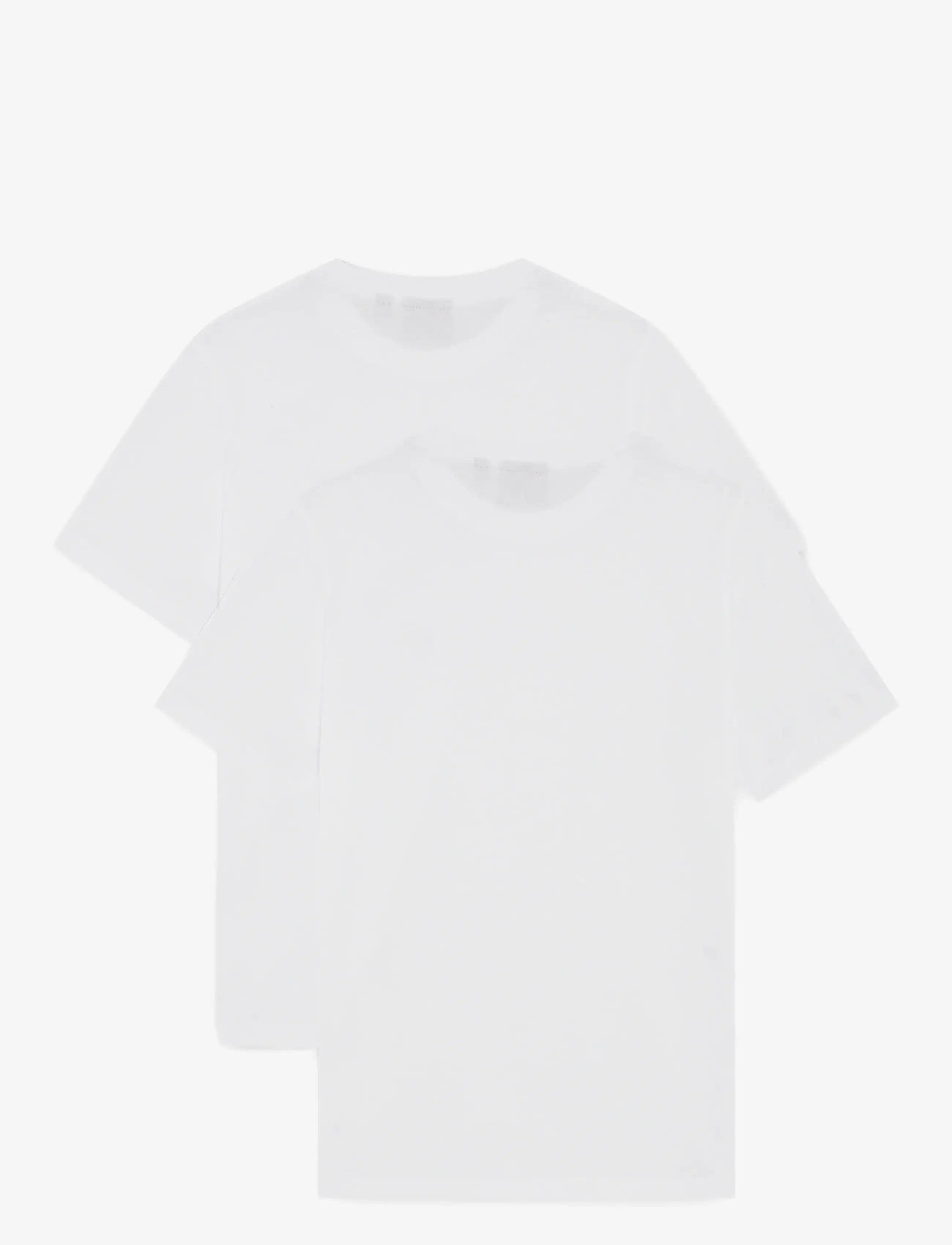 Lyle & Scott - 2-Pack Plain T-Shirt - kortærmede t-shirts - 626 white - 1