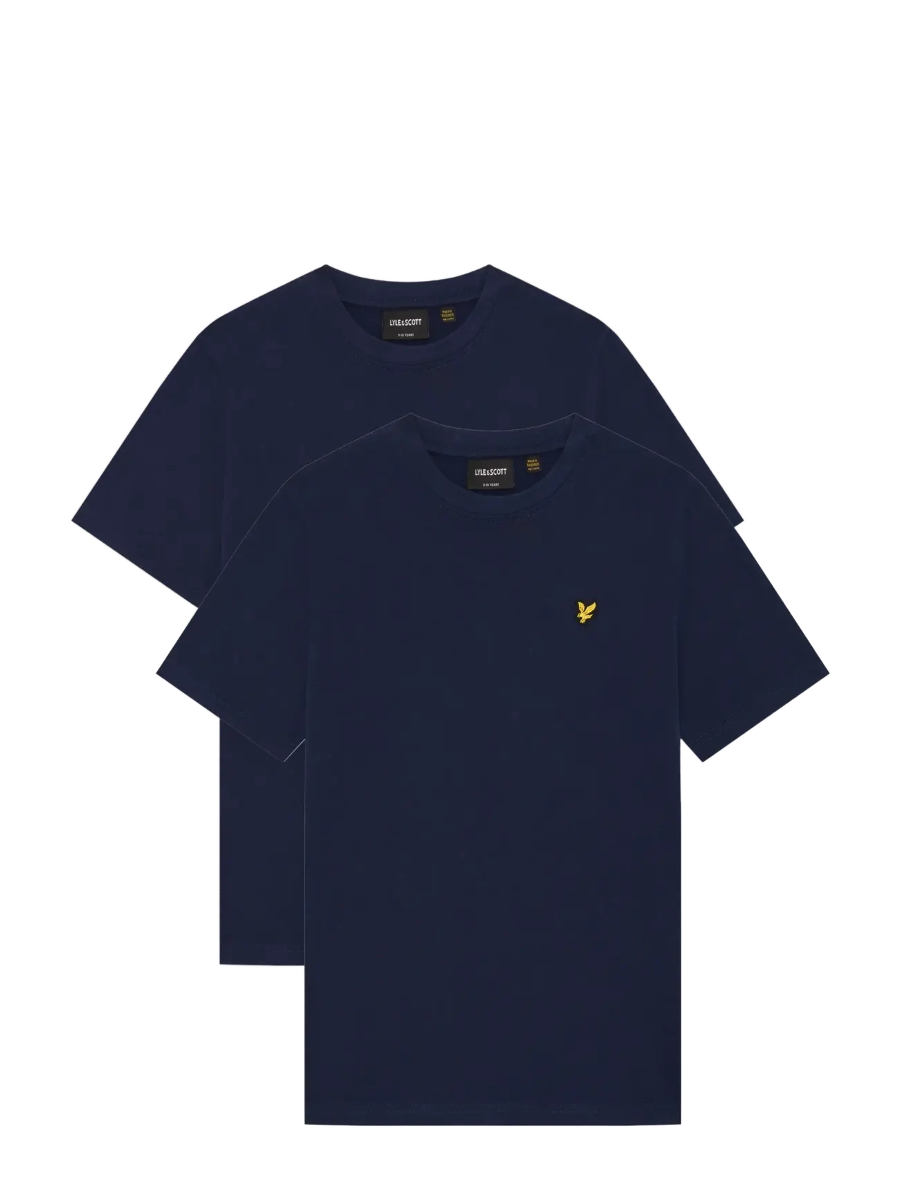 Lyle & Scott 2-Pack Plain T-Shirt - Toppar & T-shirts - Z99 NAVY / navy
