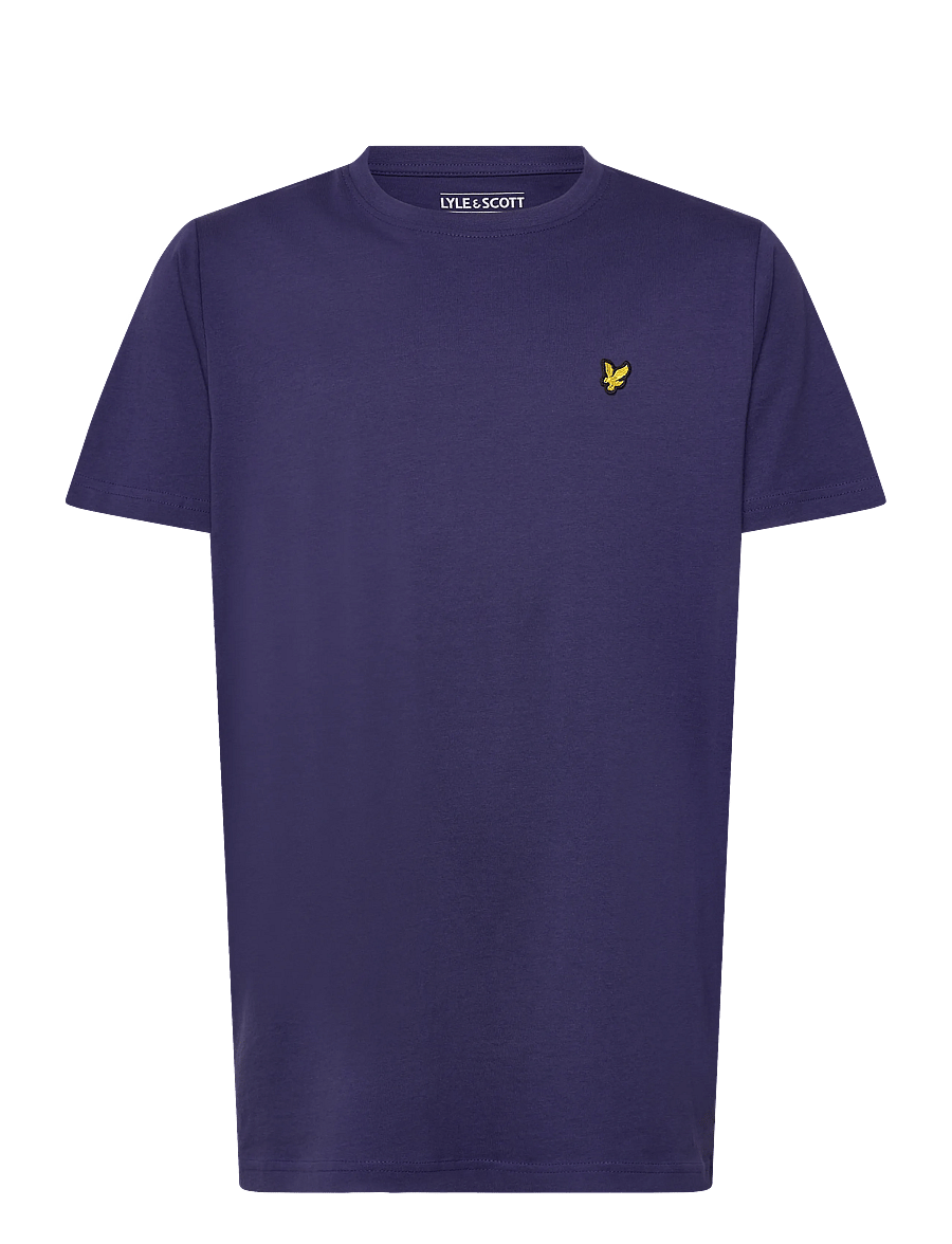 Lyle & Scott - Plain T-Shirt - kortärmade t-shirts - deep indigo - 0