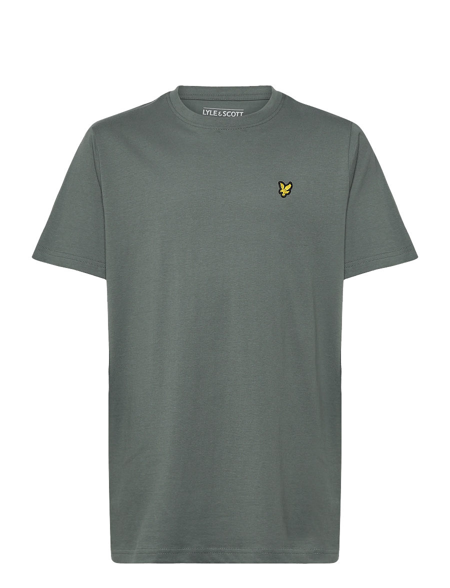 Lyle & Scott - Plain T-Shirt - kurzärmelige - green mercurial - 0