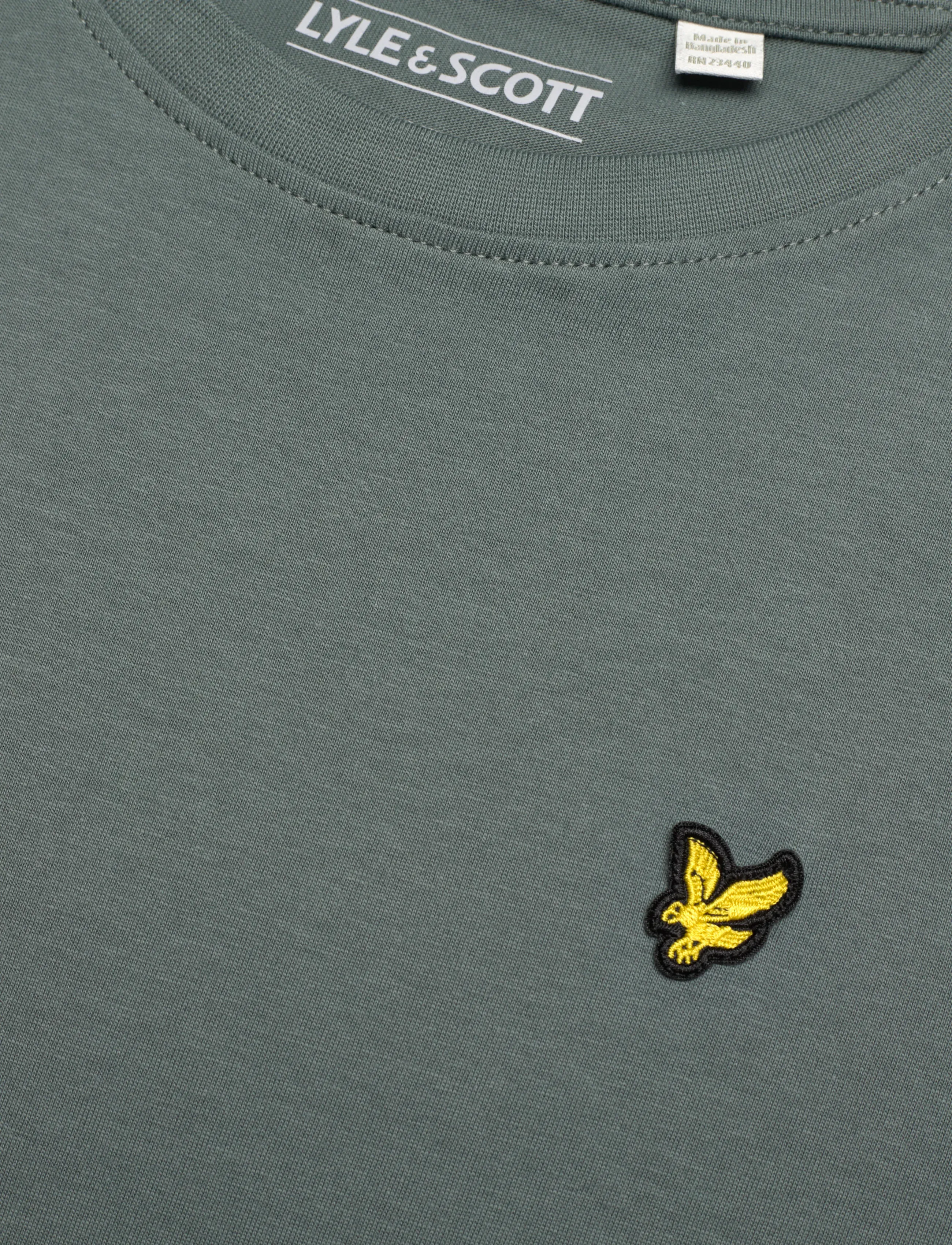 Lyle & Scott - Plain T-Shirt - t-krekli ar īsām piedurknēm - green mercurial - 2