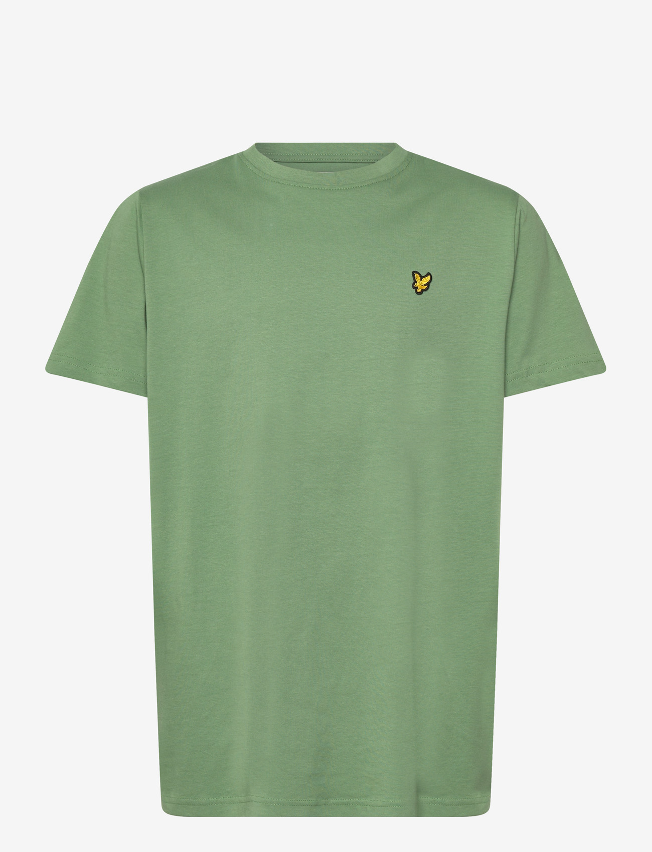 Lyle & Scott - Plain T-Shirt - kortærmede t-shirts - smoke green - 0