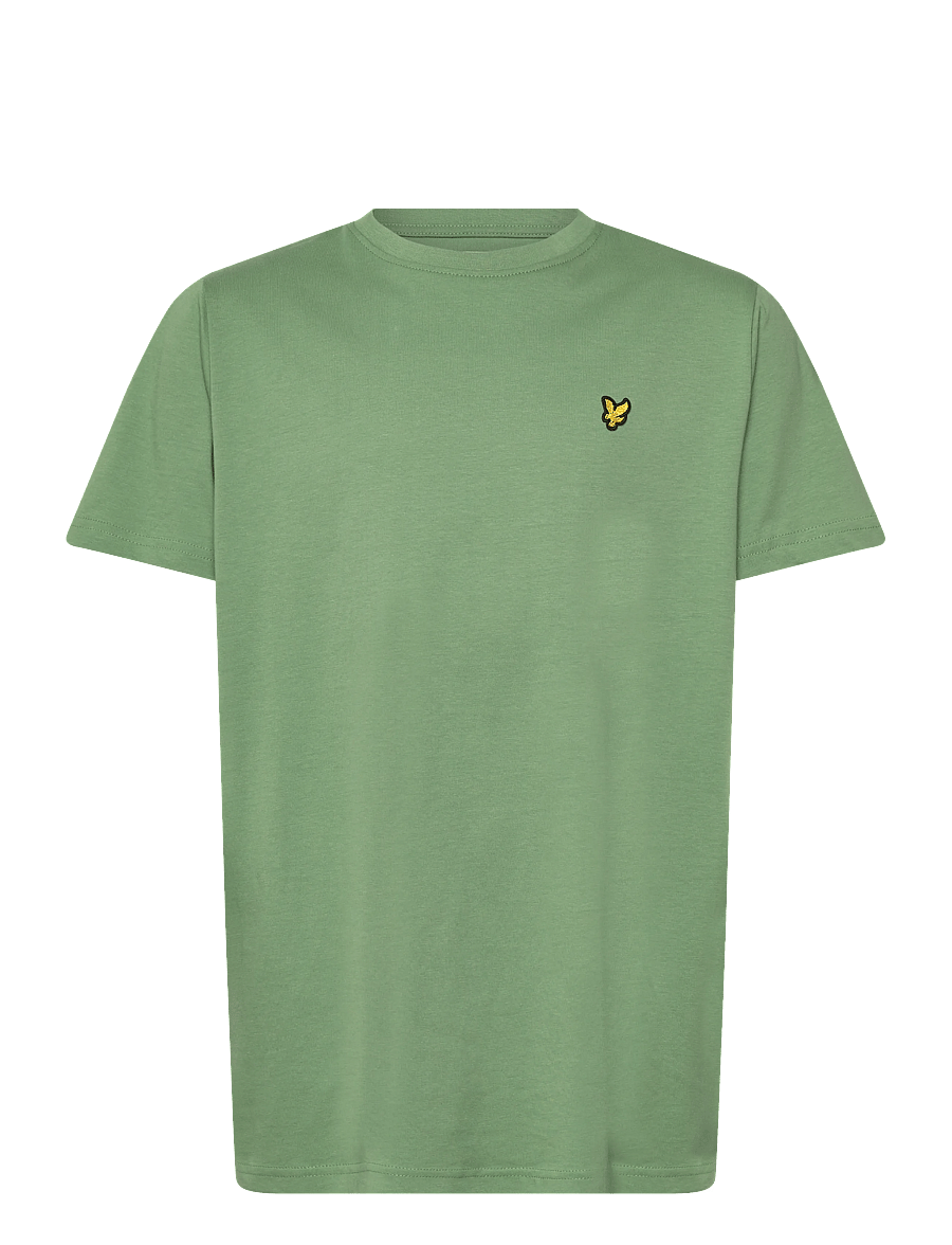 Lyle & Scott - Plain T-Shirt - kurzärmelige - smoke green - 0