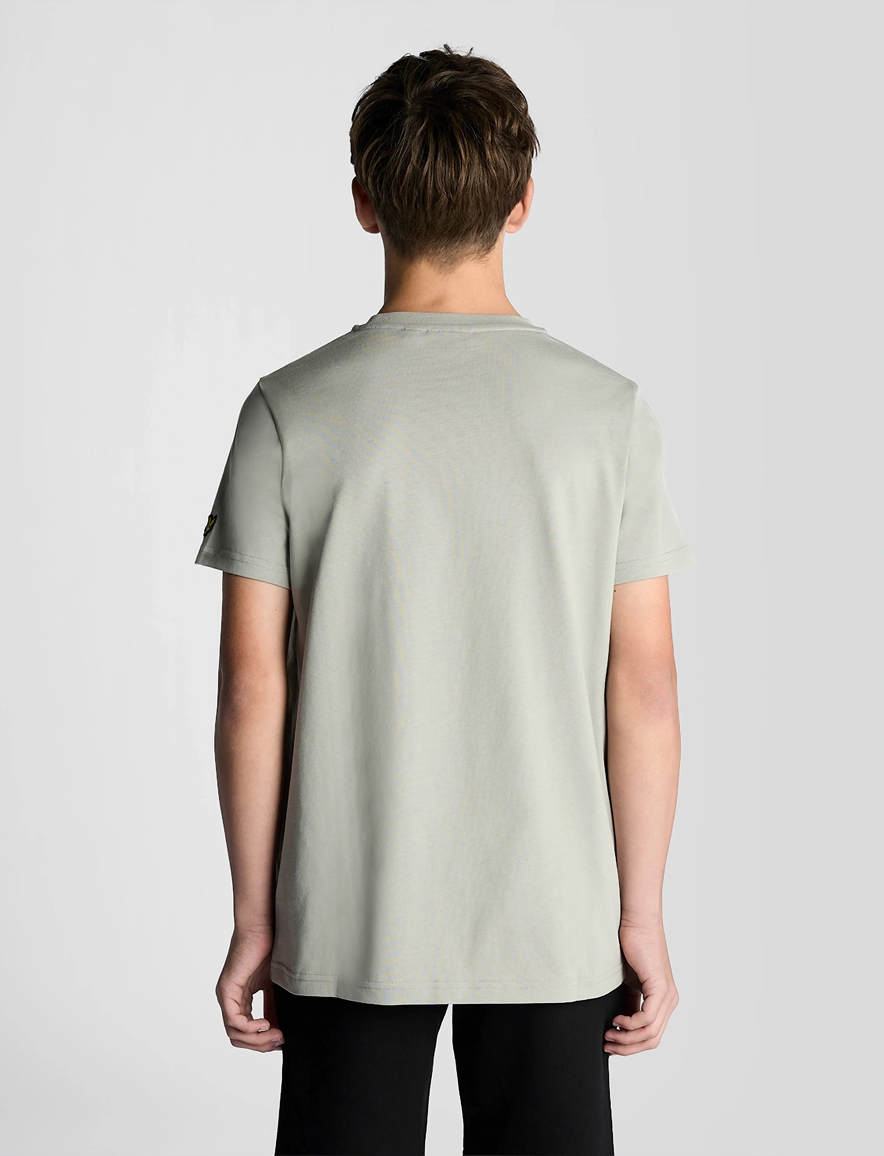 Lyle & Scott - Logo Print T-shirt - t-shirts à manches courtes - w742 cold grey - 3