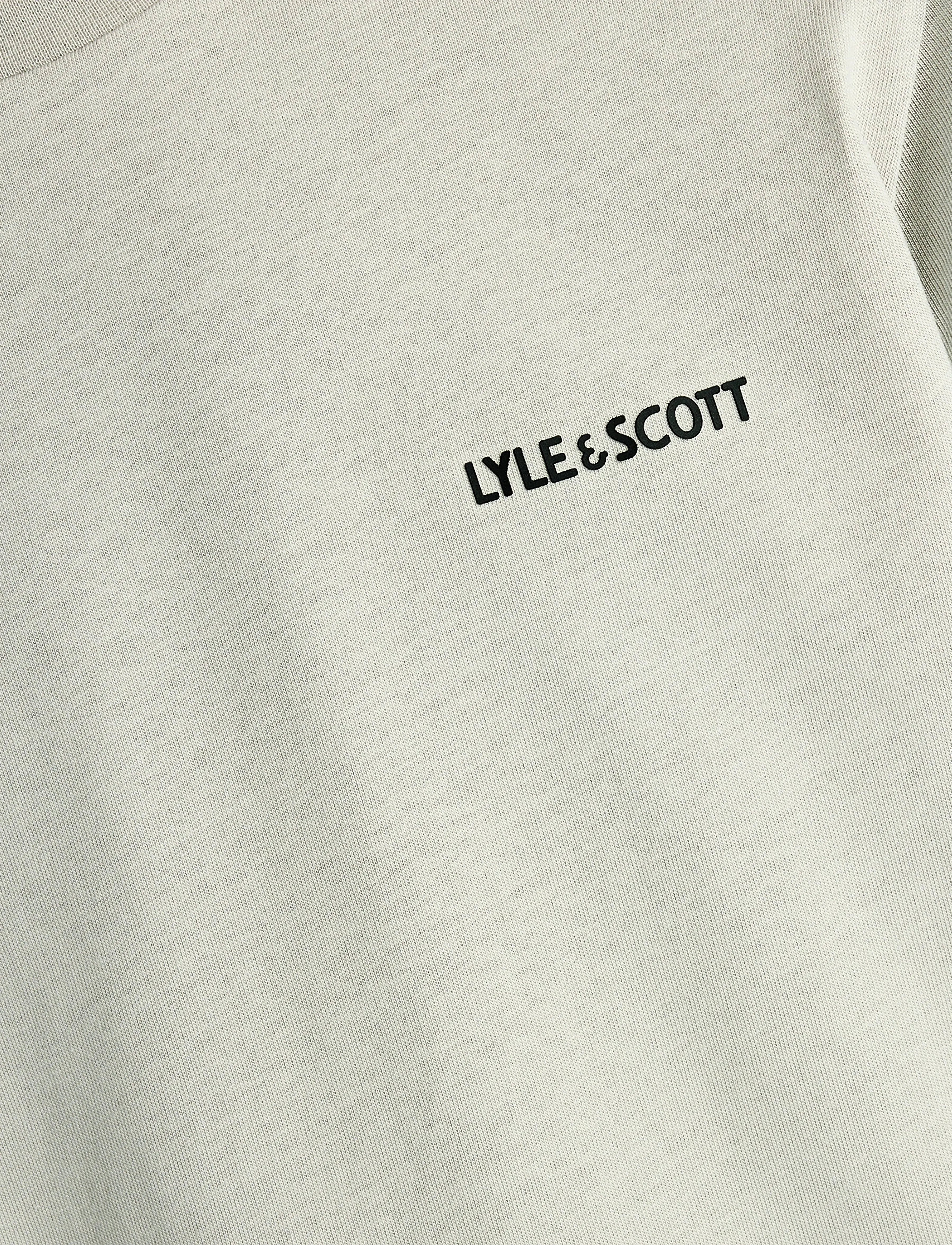 Lyle & Scott - Logo Print T-shirt - t-shirts à manches courtes - w742 cold grey - 5