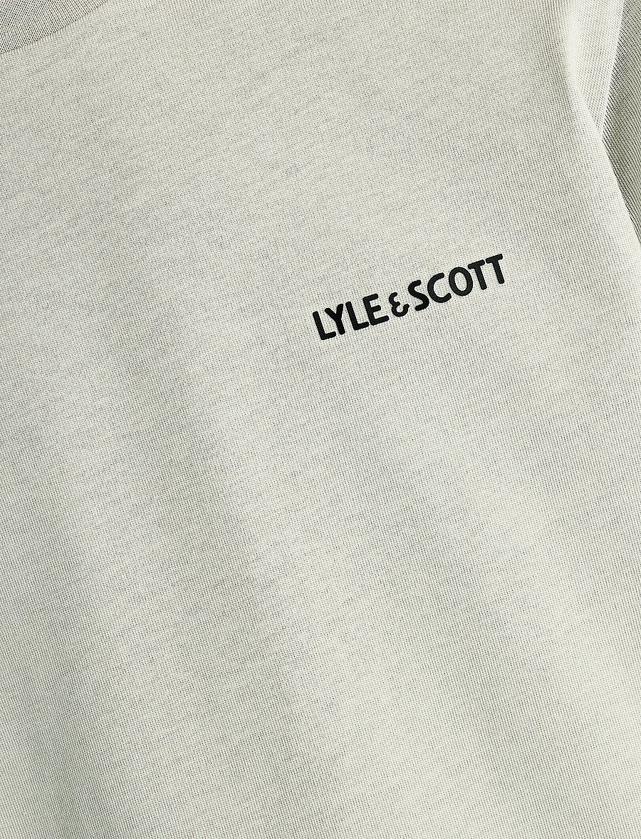 Lyle & Scott - Logo Print T-shirt - kurzärmelige - w742 cold grey - 5