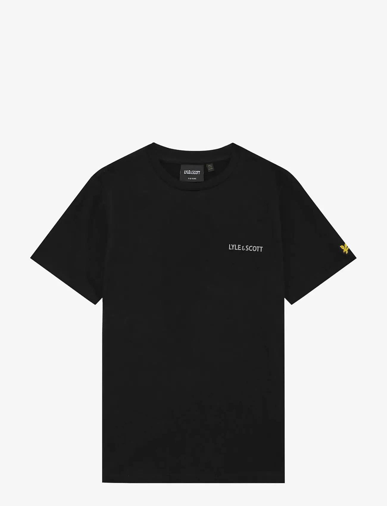 Lyle & Scott - Logo Print T-shirt - short-sleeved t-shirts - z865 jet black - 1