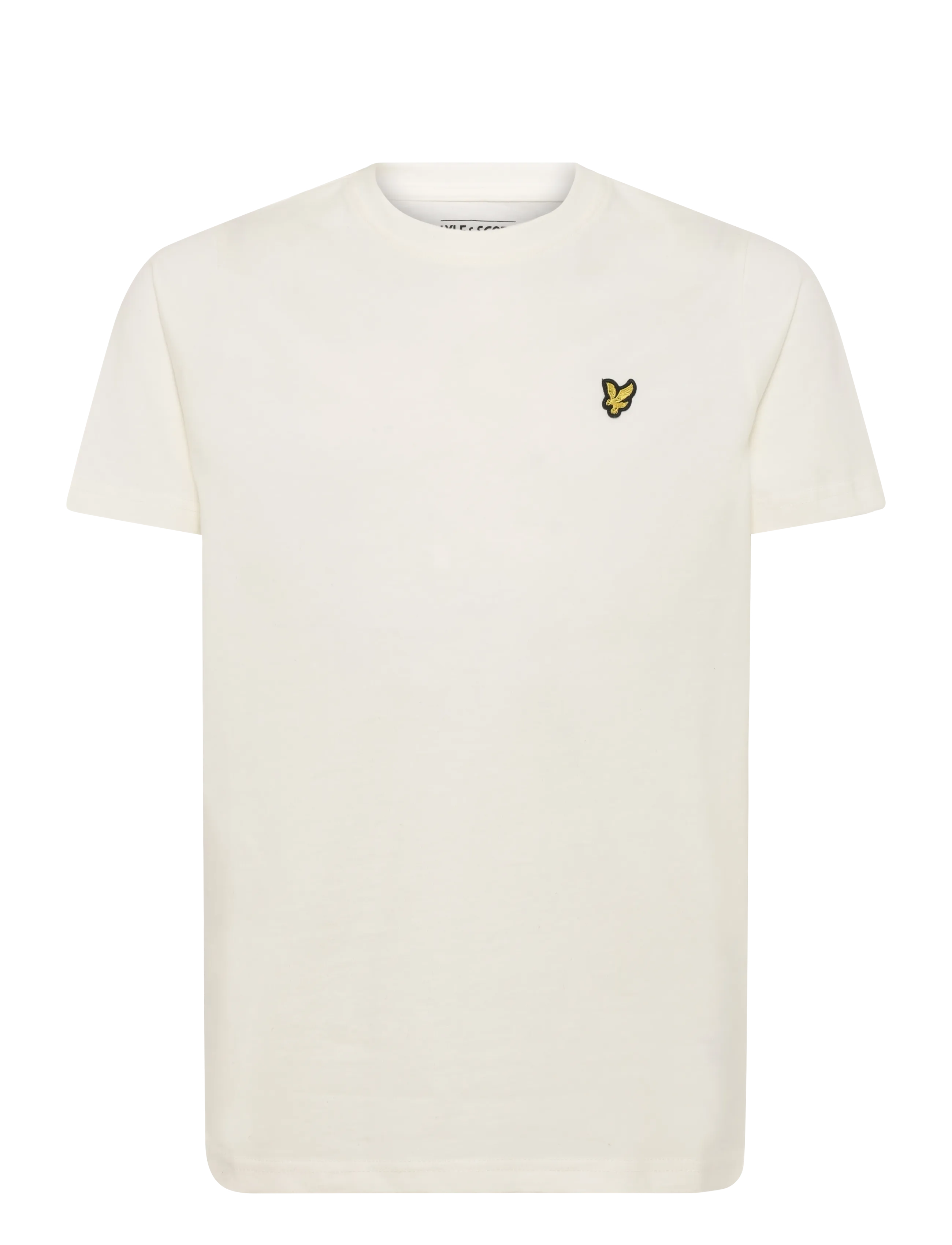 Lyle & Scott Midweight Cotton Plain T-Shirt - Kortärmade t-shirts - CHALK / cream
