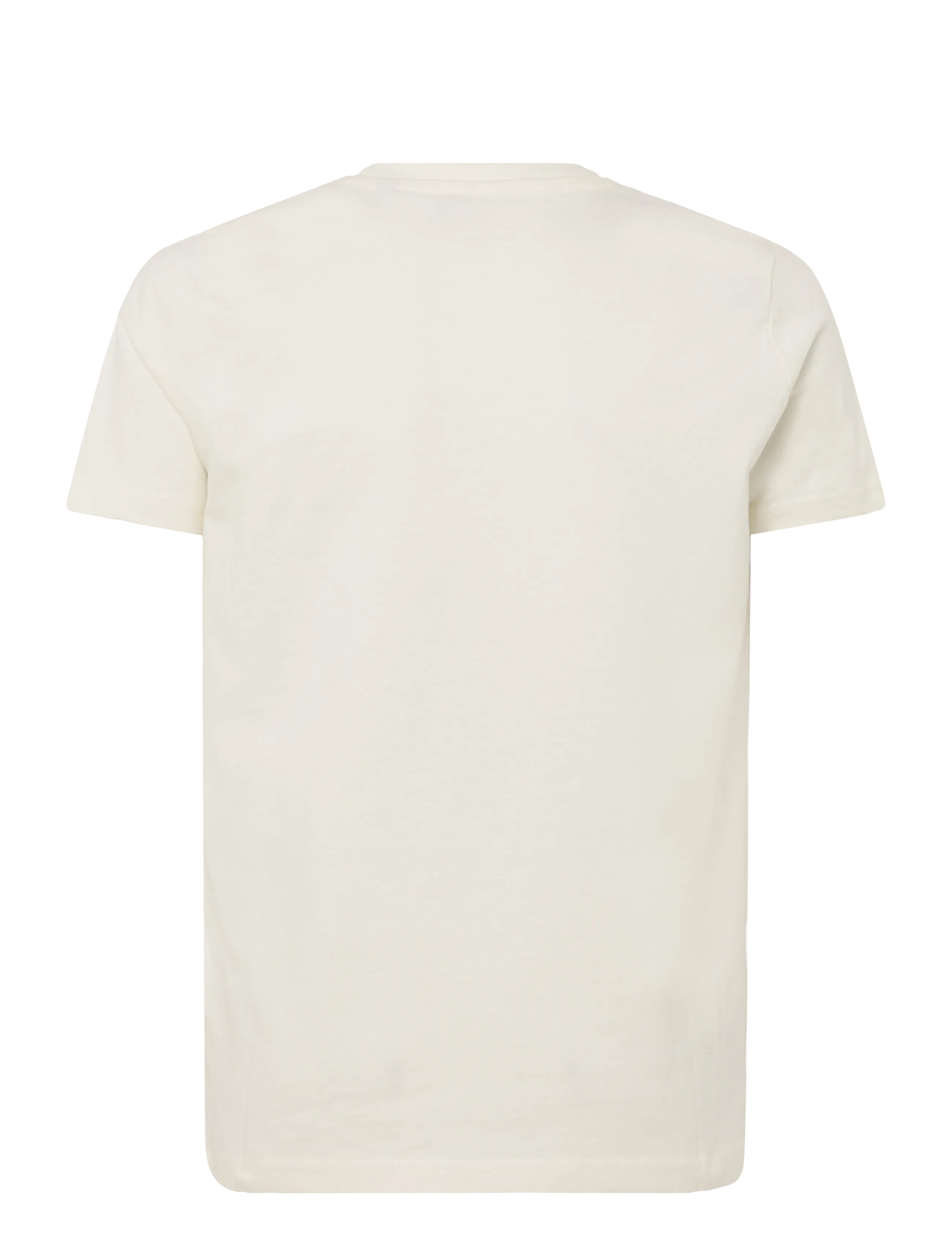 Lyle & Scott - Midweight Cotton Plain T-Shirt - kortärmade t-shirts - chalk - 1