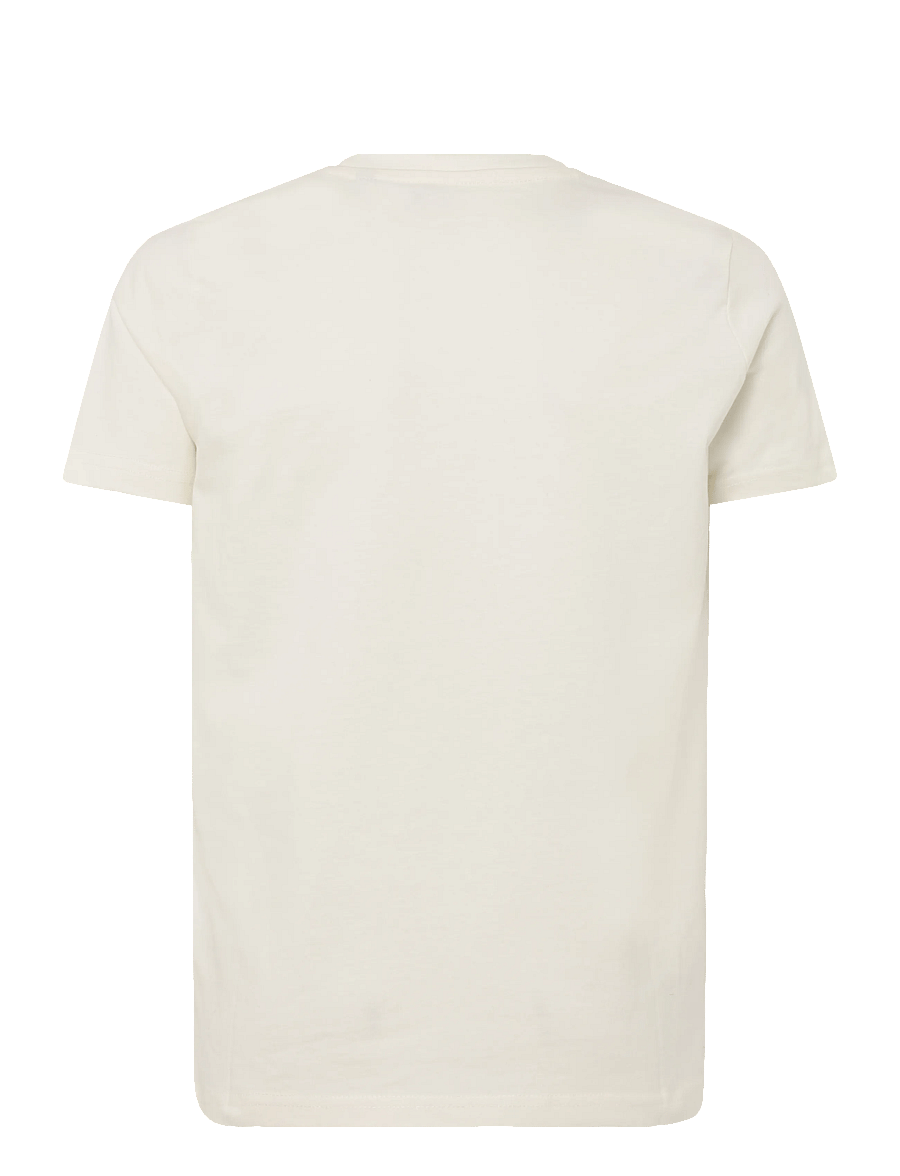 Lyle & Scott - Midweight Cotton Plain T-Shirt - kurzärmelige - chalk - 1