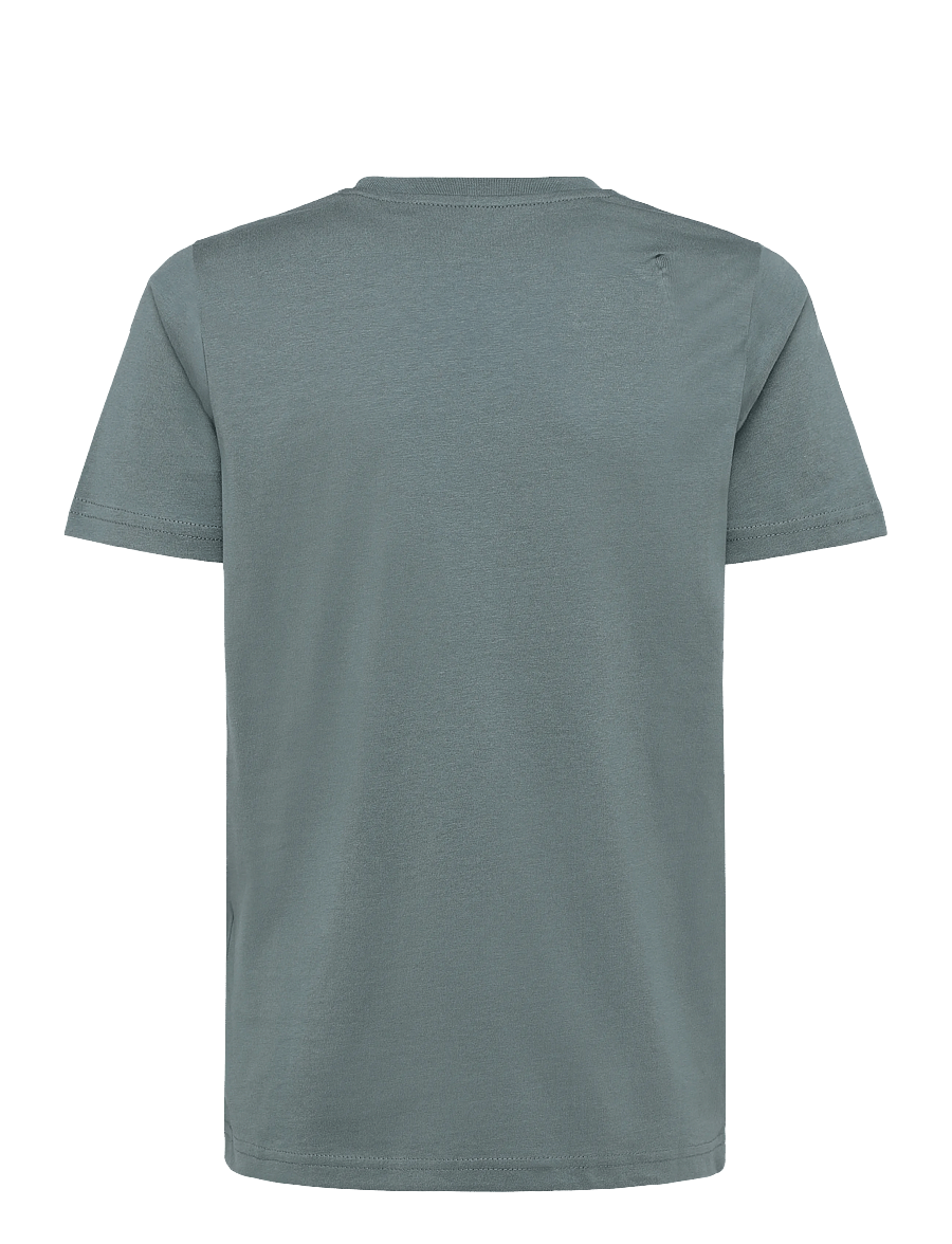 Lyle & Scott - Midweight Cotton Plain T-Shirt - kurzärmelige - green mercurial - 1