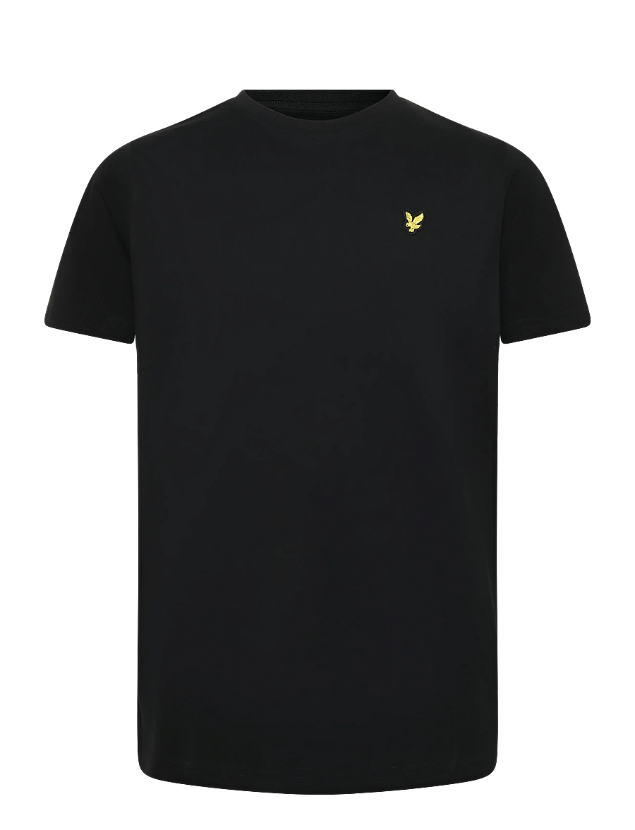 Lyle & Scott - Midweight Cotton Plain T-Shirt - kurzärmelige - saddle - 0