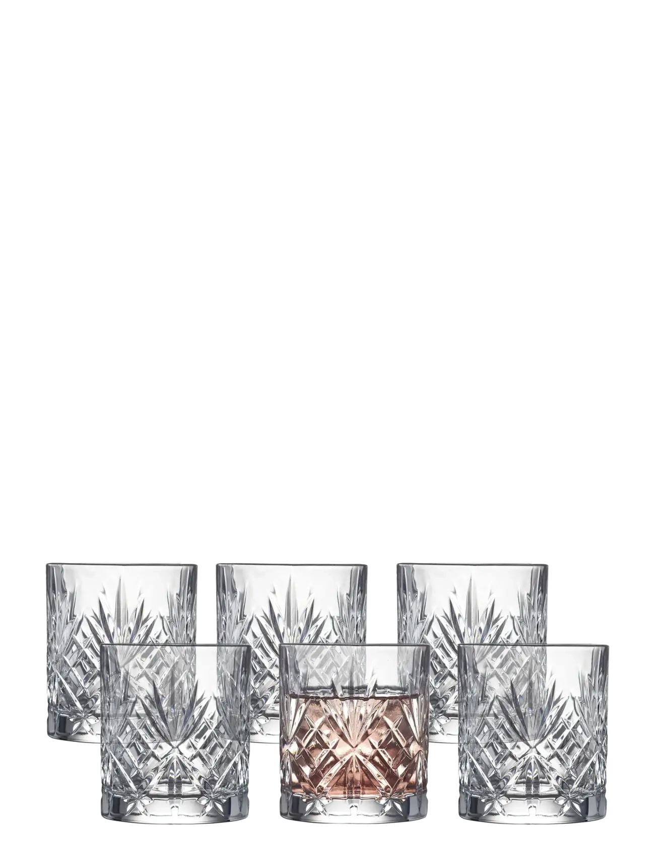 LYNGBY GLAS Vandglas Melodia 23 Cl 6 Stk. TRANSPAREN - 23 Cl - Unisex