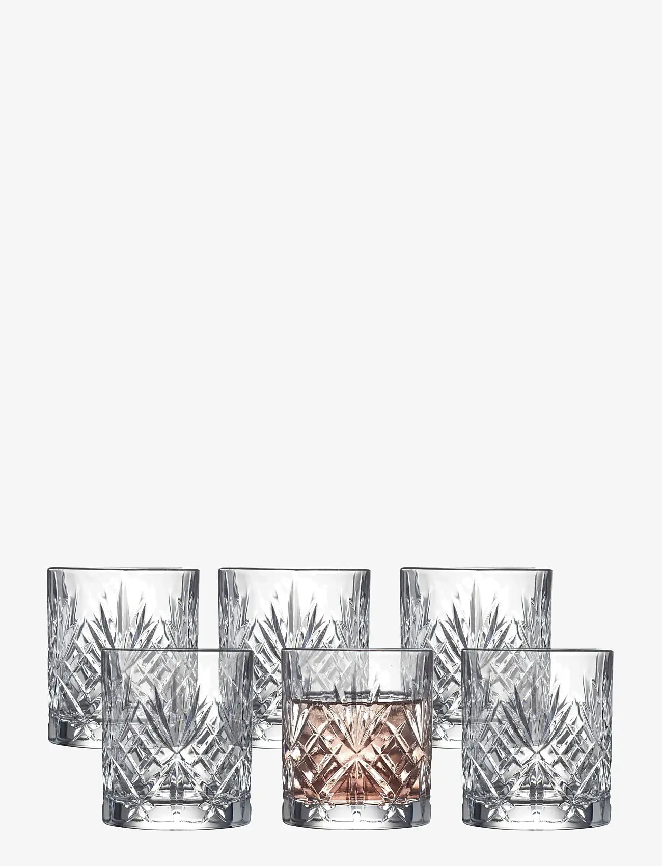 Lyngby Glas - Water glass Melodia 23 cl 6 pcs - shop by price - transparen - 0