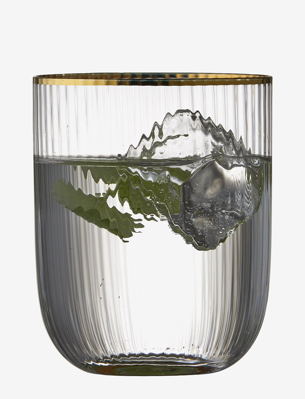 Lyngby Glas - Tumbler Palermo Gold 35cl 4pcs - trinkgläser - transparen - 3