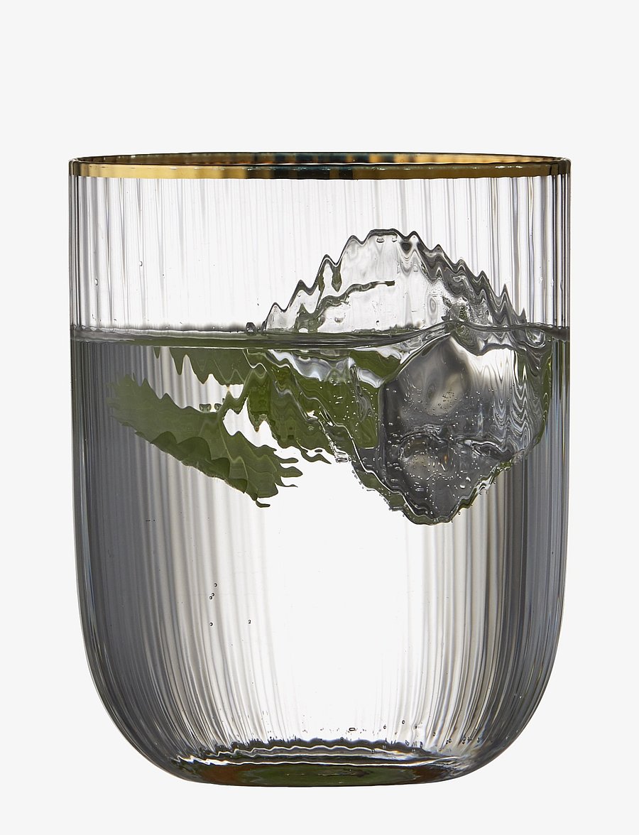 Lyngby Glas - Tumbler Palermo Gold 35cl 4pcs - trinkgläser - transparen - 3