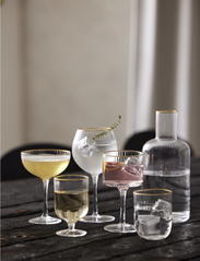 Lyngby Glas - Wine glass Palermo Gold 30cl 4pcs - die niedrigsten preise - transparen - 5