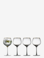 Lyngby Glas - Gin & tonic glass Palermo Gold 65cl 4pcs - alhaisimmat hinnat - transparen - 0