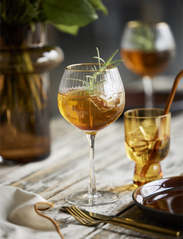Lyngby Glas - Gin & tonic glass Palermo Gold 65cl 4pcs - alhaisimmat hinnat - transparen - 5