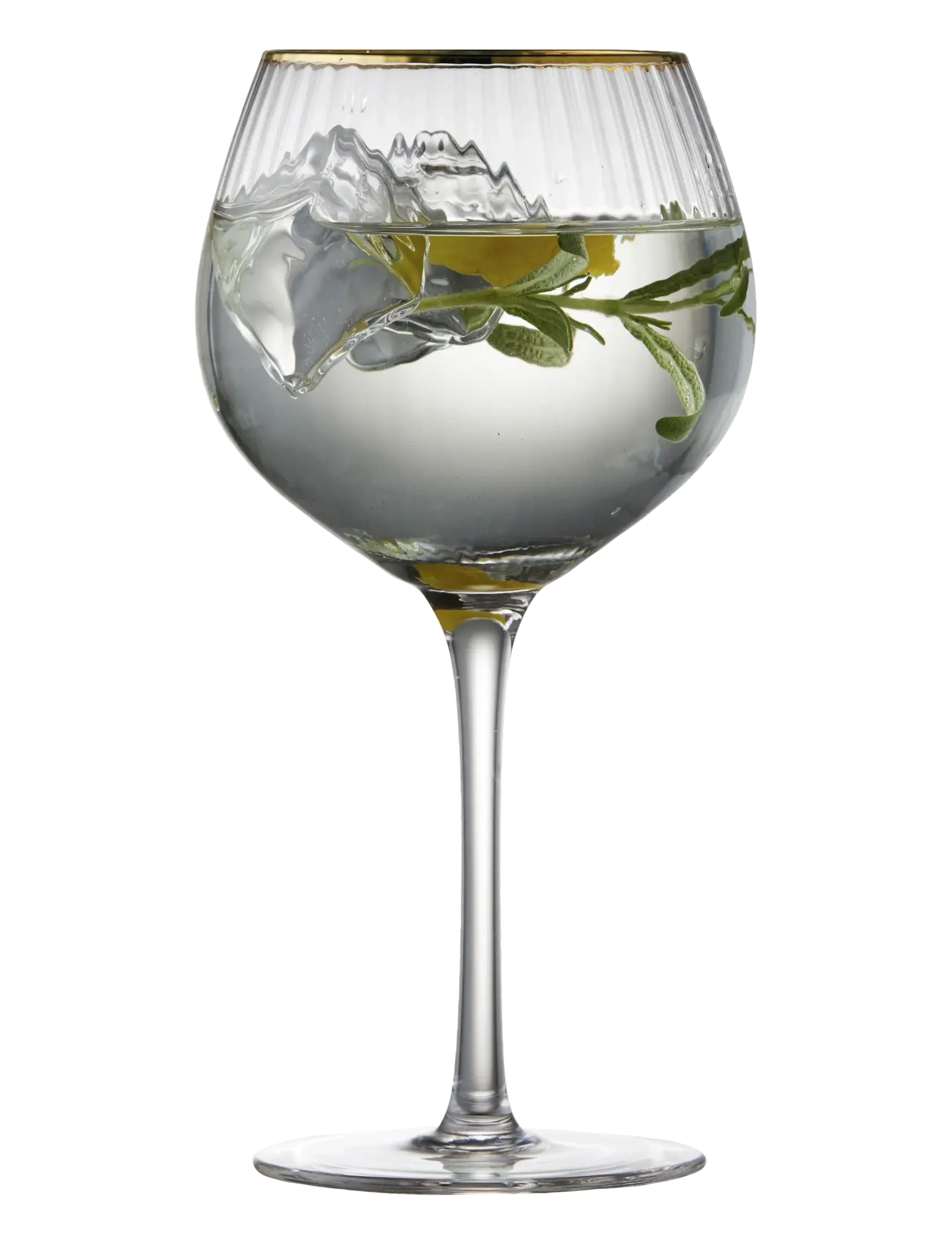 Lyngby Glas - Gin & tonic glass Palermo Gold 65cl 4pcs - verres à cocktail & à martini - transparen - 2