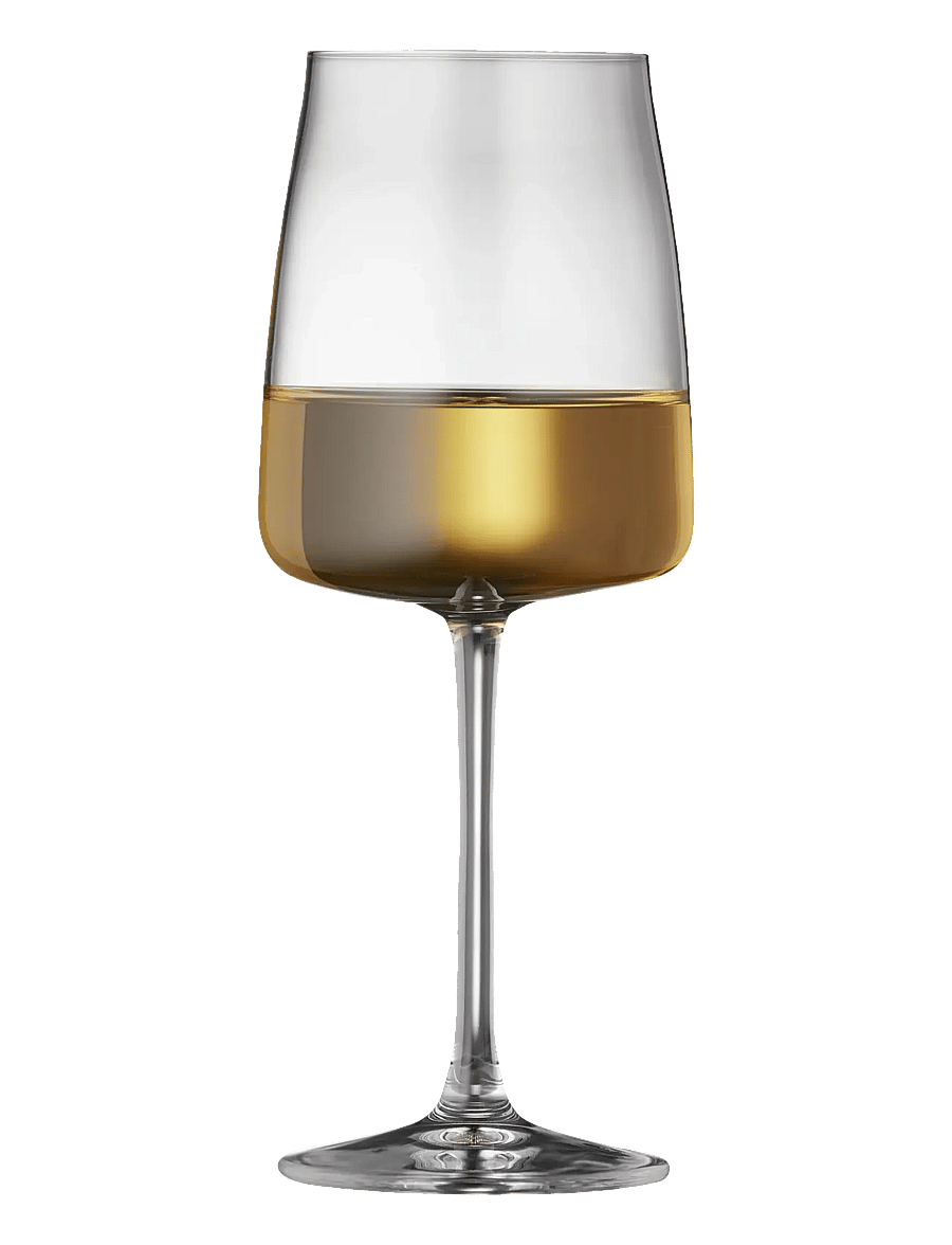 Lyngby Glas - White wine glass Zero 4pcs - valge veini pokaalid - klar - 1