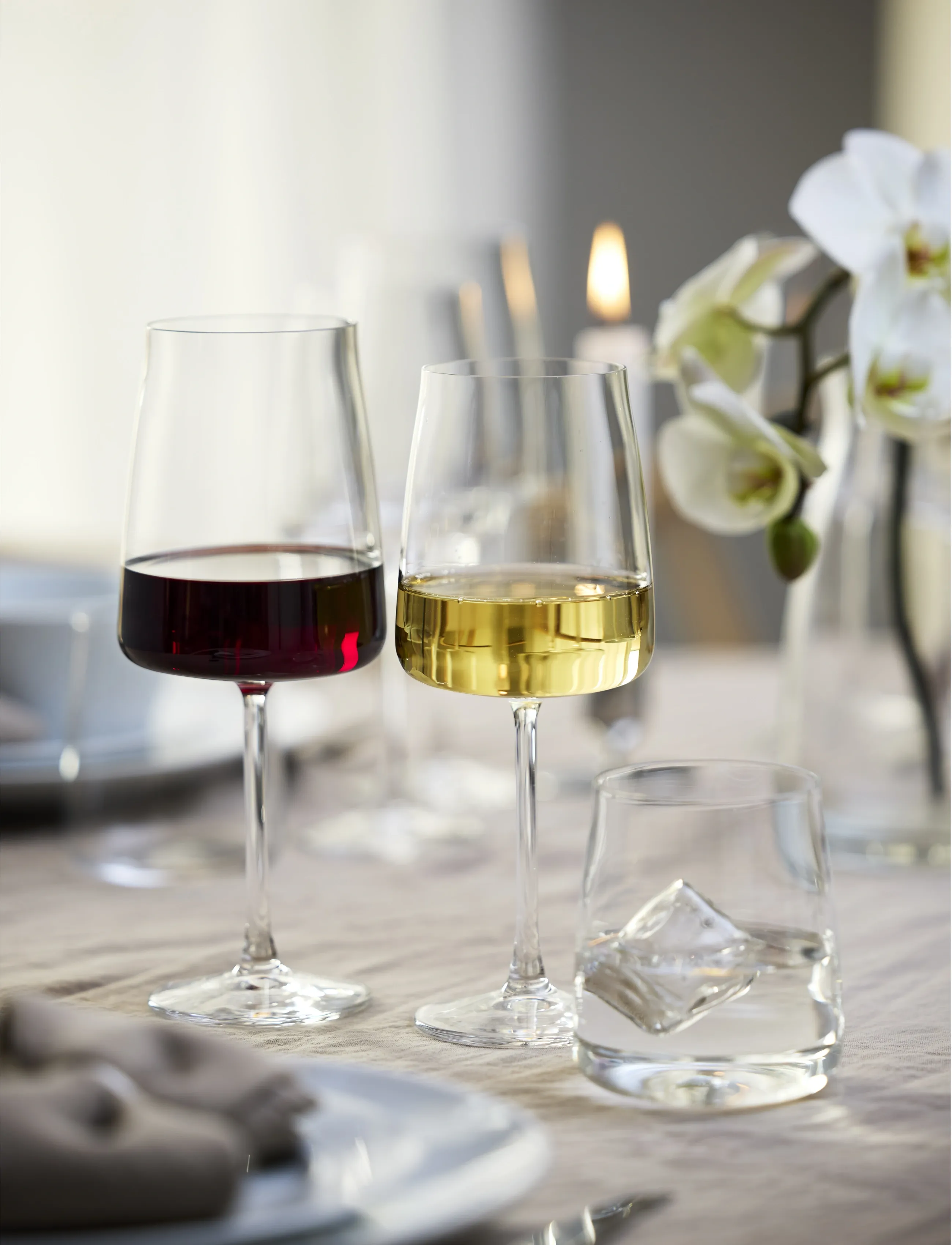 Lyngby Glas - White wine glass Zero 4pcs - valge veini pokaalid - klar - 2