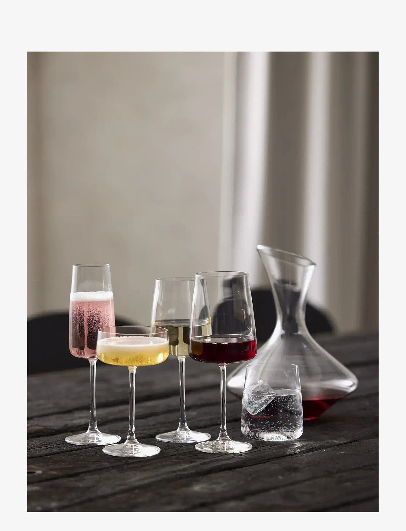 Lyngby Glas - White wine glass Zero 4pcs - weißweingläser - klar - 2