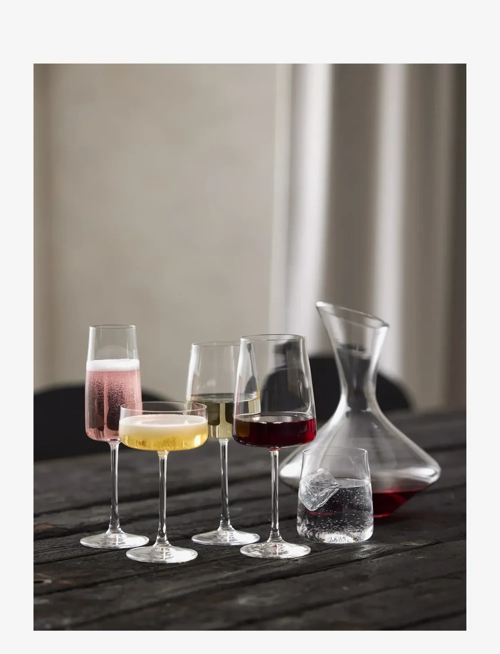 Lyngby Glas - White wine glass Zero 4pcs - weißweingläser - klar - 2