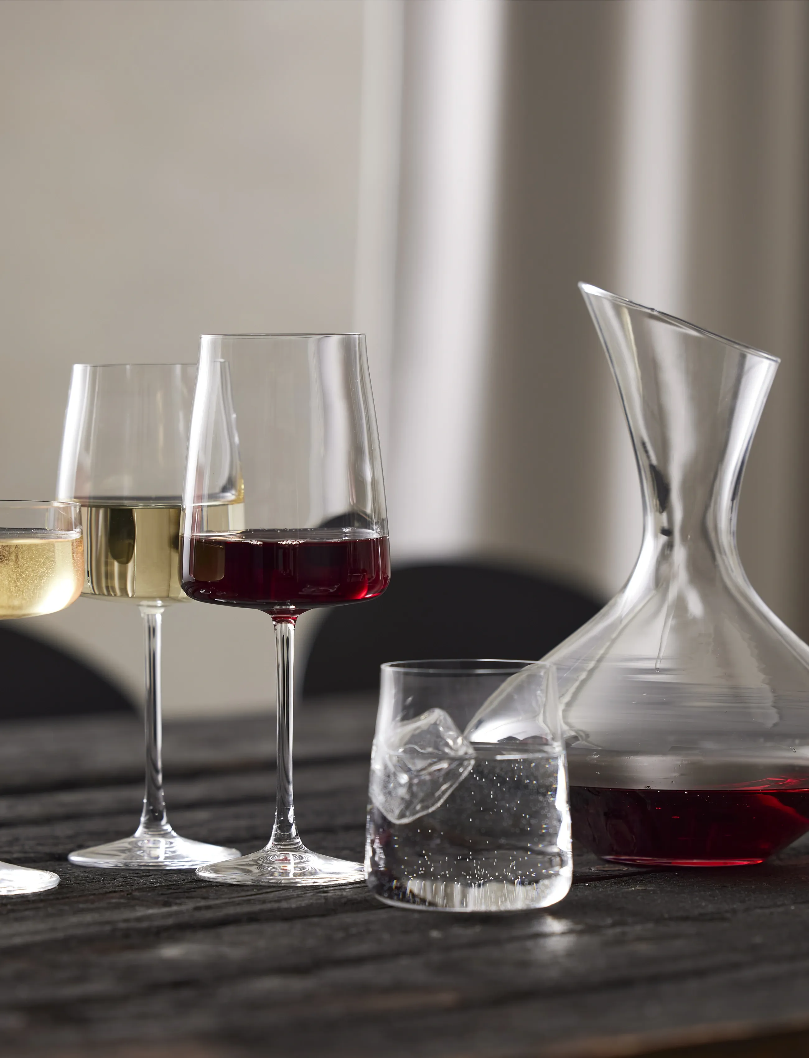 Lyngby Glas - Champagne glass  Zero 4 pcs - kampavínsglös - klar - 3