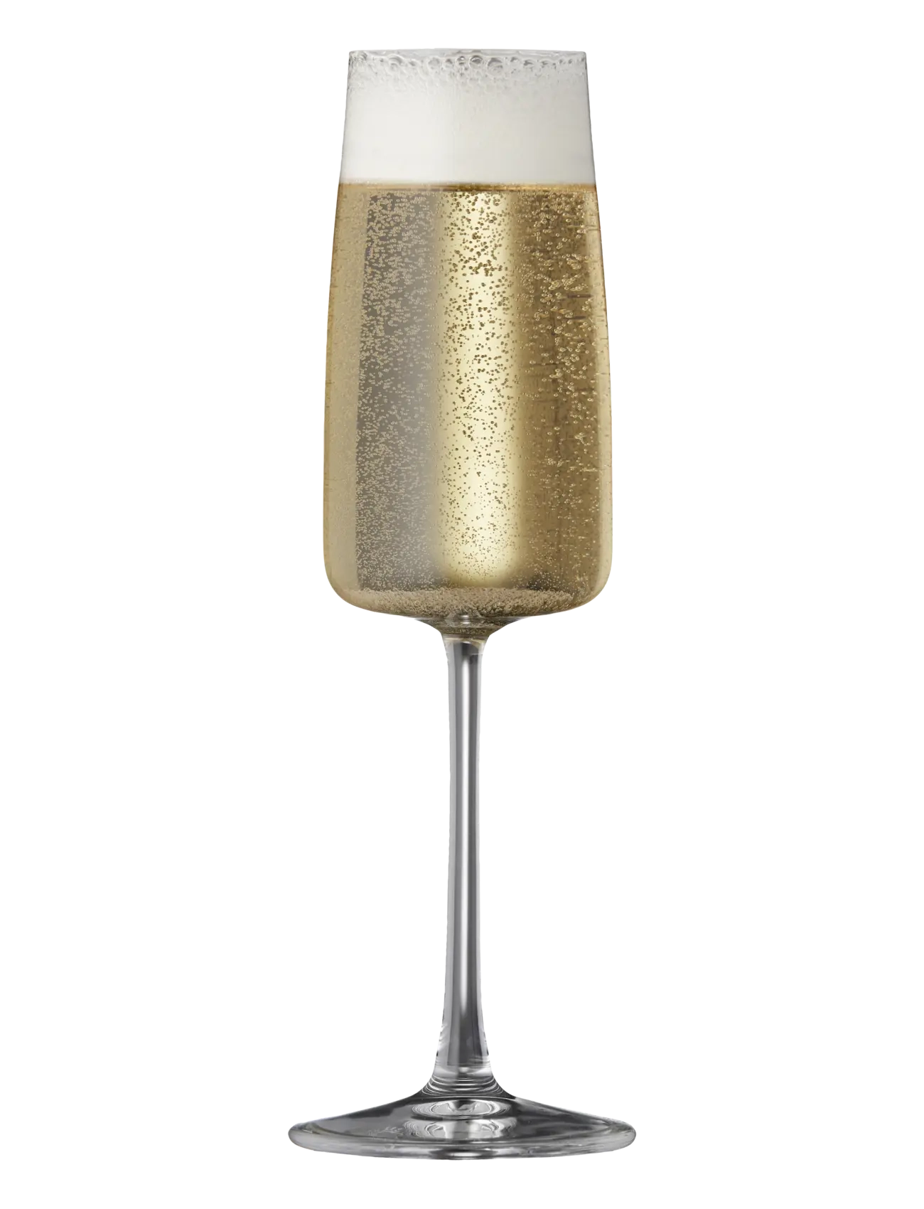 Lyngby Glas - Champagne glass  Zero 4 pcs - kampavínsglös - klar - 2