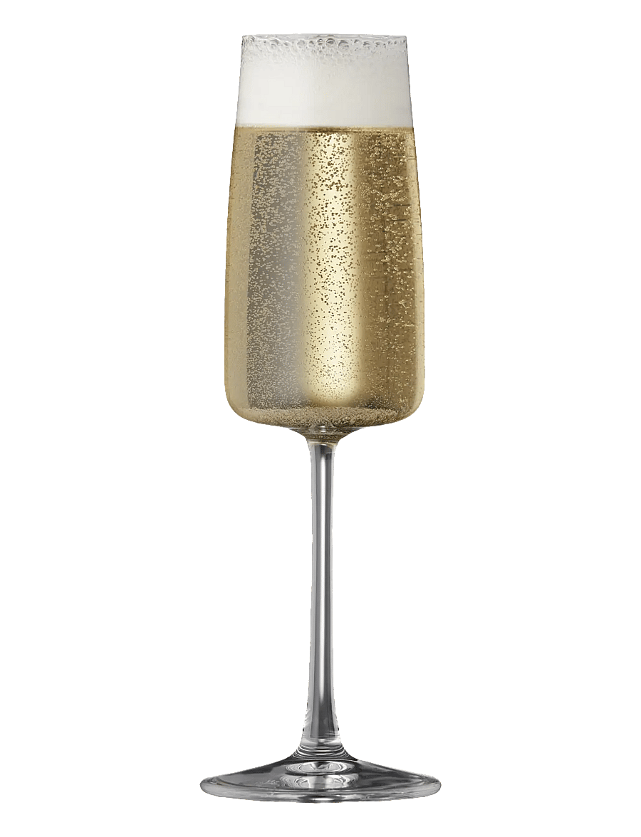 Lyngby Glas - Champagne glass Zero 4 pcs - sektgläser - klar - 2