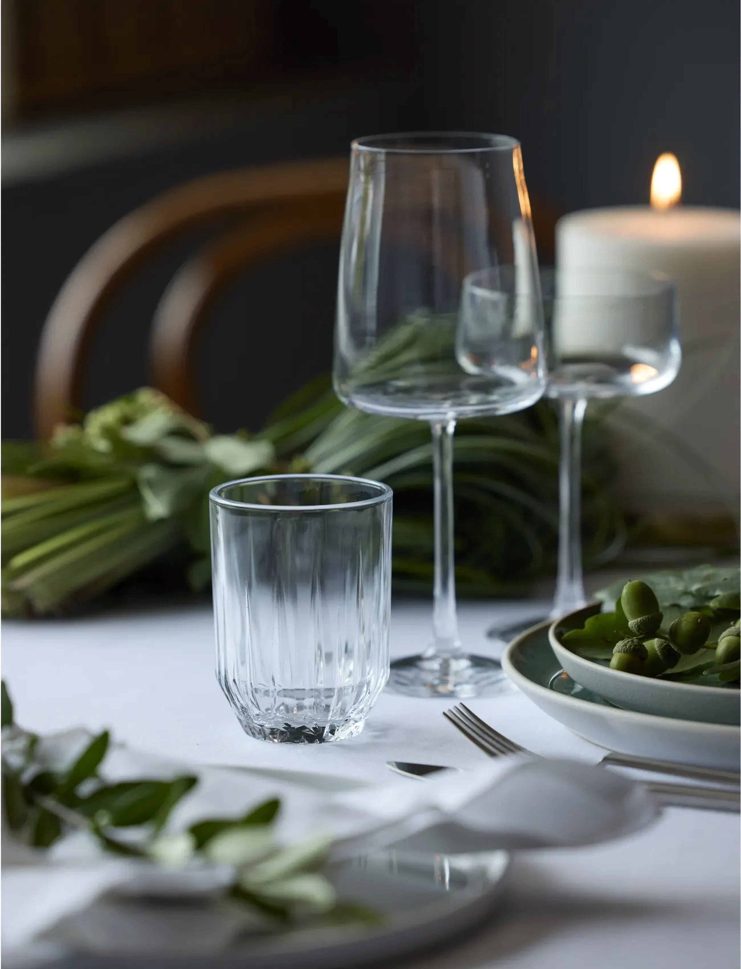 Lyngby Glas - Champagneskål Zero 4 stk. - champagneglas - klar - 4
