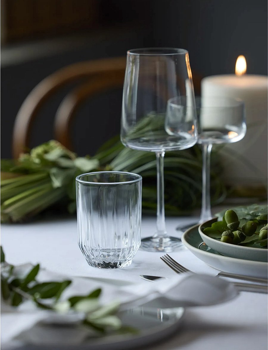 Lyngby Glas - Champagne coupe Zero 4 pcs - Šampanjaklaasid - klar - 4