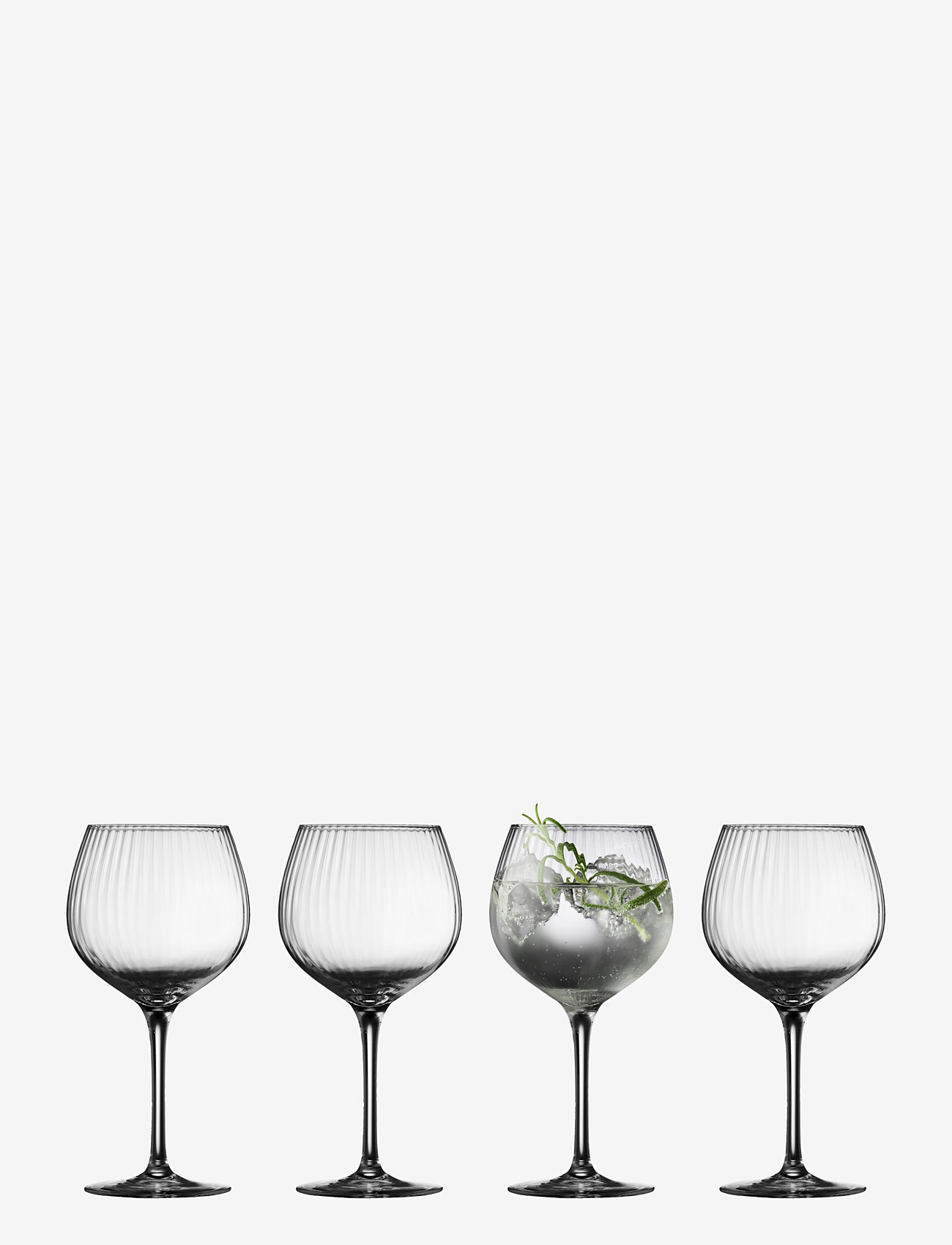 Lyngby Glas - Gin & tonic-glas Palermo 65cl 4stk - laveste priser - transparen - 1