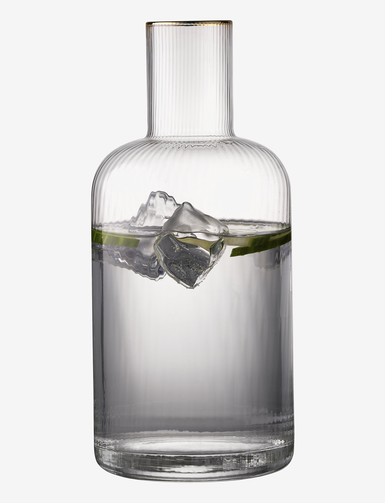 Lyngby Glas - Carafe Palermo Gold 1.5 liter - water jugs & carafes - transparen - 0