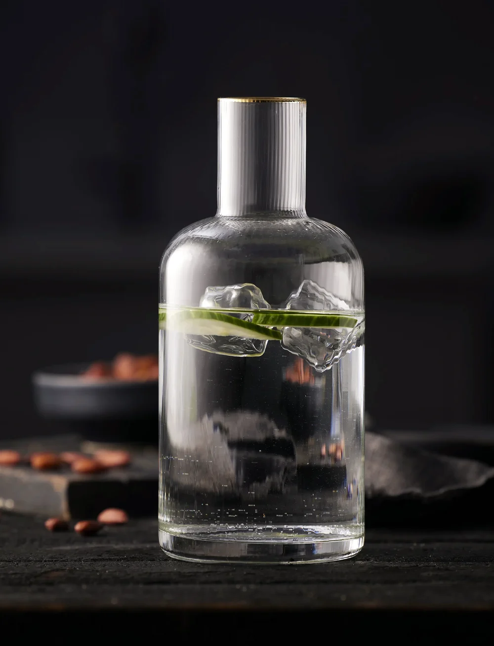 Lyngby Glas - Carafe Palermo Gold 1.5 liter - nach preis einkaufen - transparen - 4