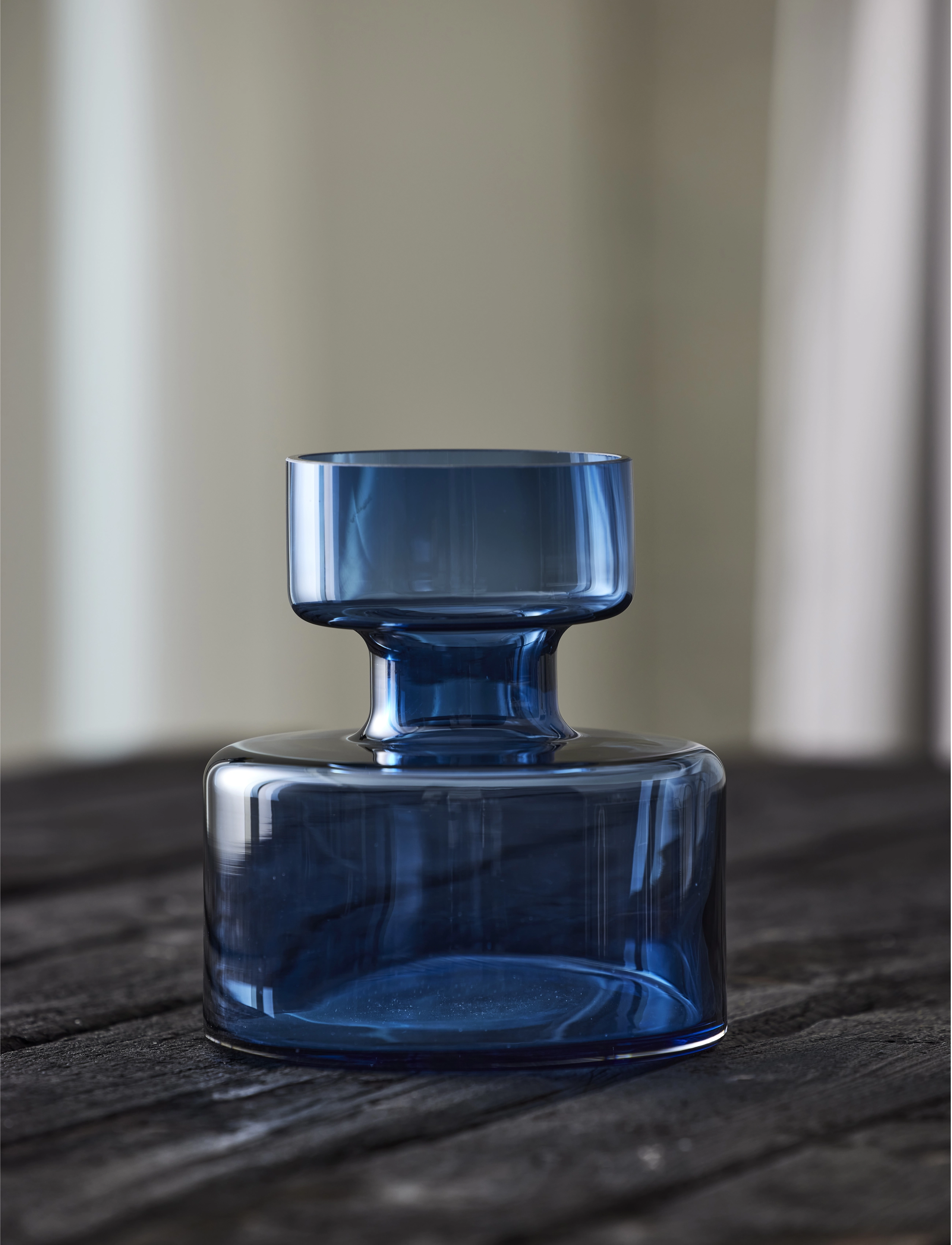 Lyngby Glas - Vas Tubular - blue - 2