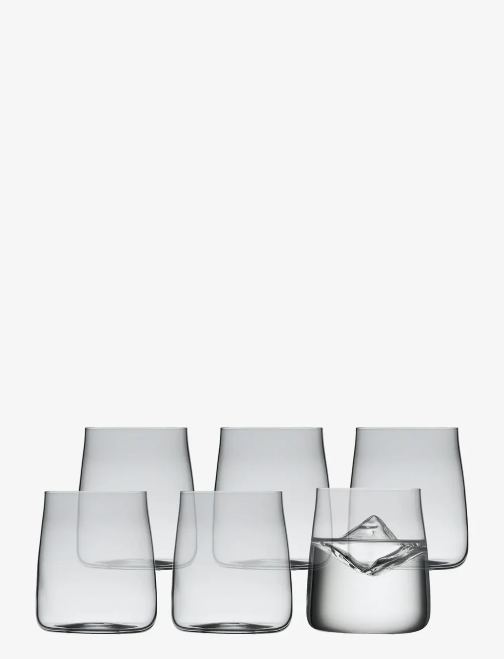 Lyngby Glas - Water glass Zero 6 pcs - nach preis einkaufen - transparent - 0