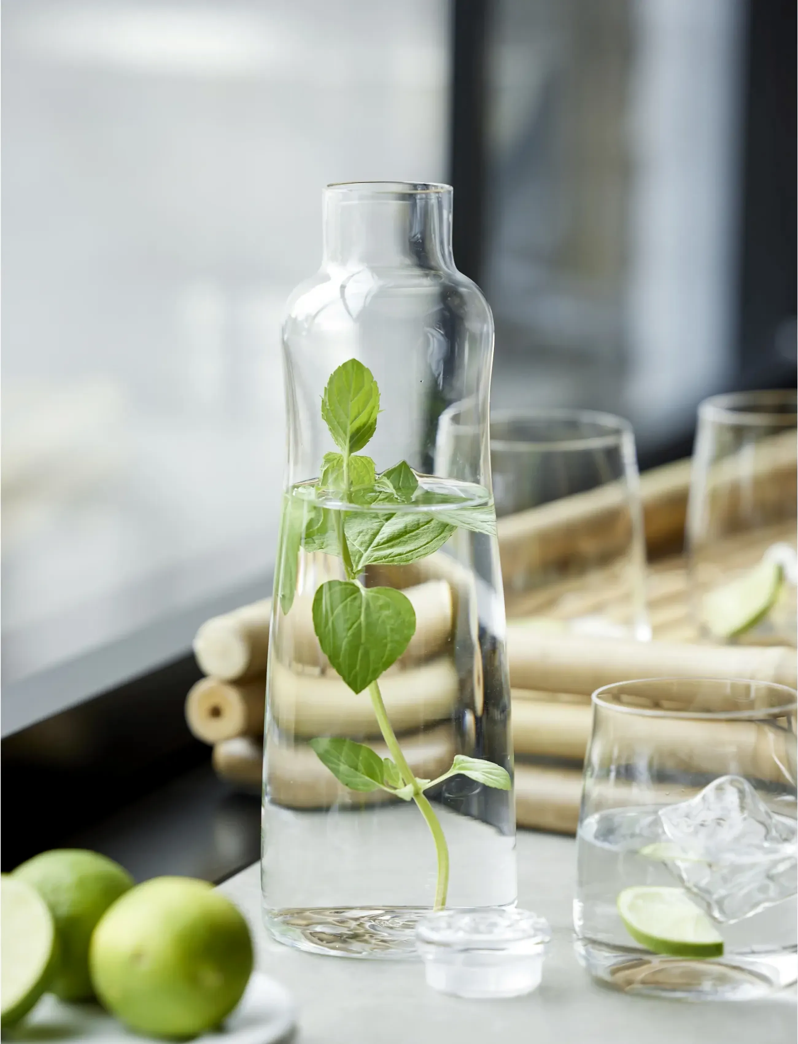 Lyngby Glas Vandglas Zero 6 Stk., 42 CL, Glass, Nackt - Drinking Homeware