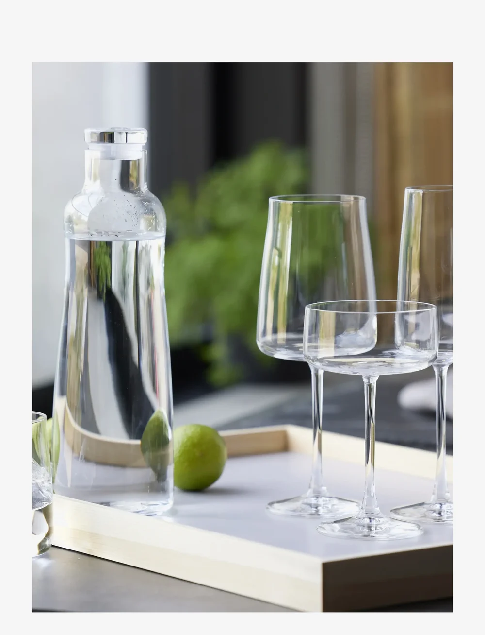 Lyngby Glas - Water glass Zero 6 pcs - nach preis einkaufen - transparent - 5