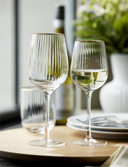 Lyngby Glas - White wine glass Palermo Gold 30 cl 4 pcs - balto vyno taurės - transparen - 3