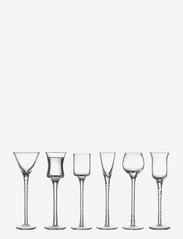 Lyngby Glas - Aquavit glass Rom 18 cm 6 pcs Clear - lowest prices - transparen - 0