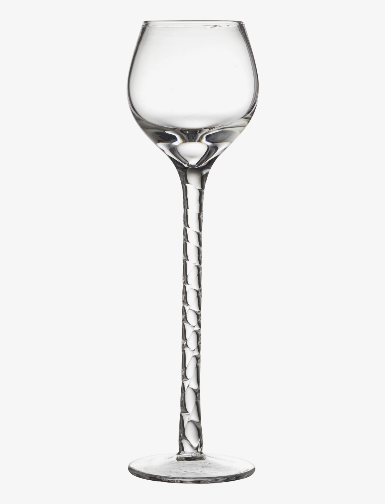 Lyngby Glas - Snapseglas rom 18 cm 6 stk. klar - laveste priser - transparen - 5