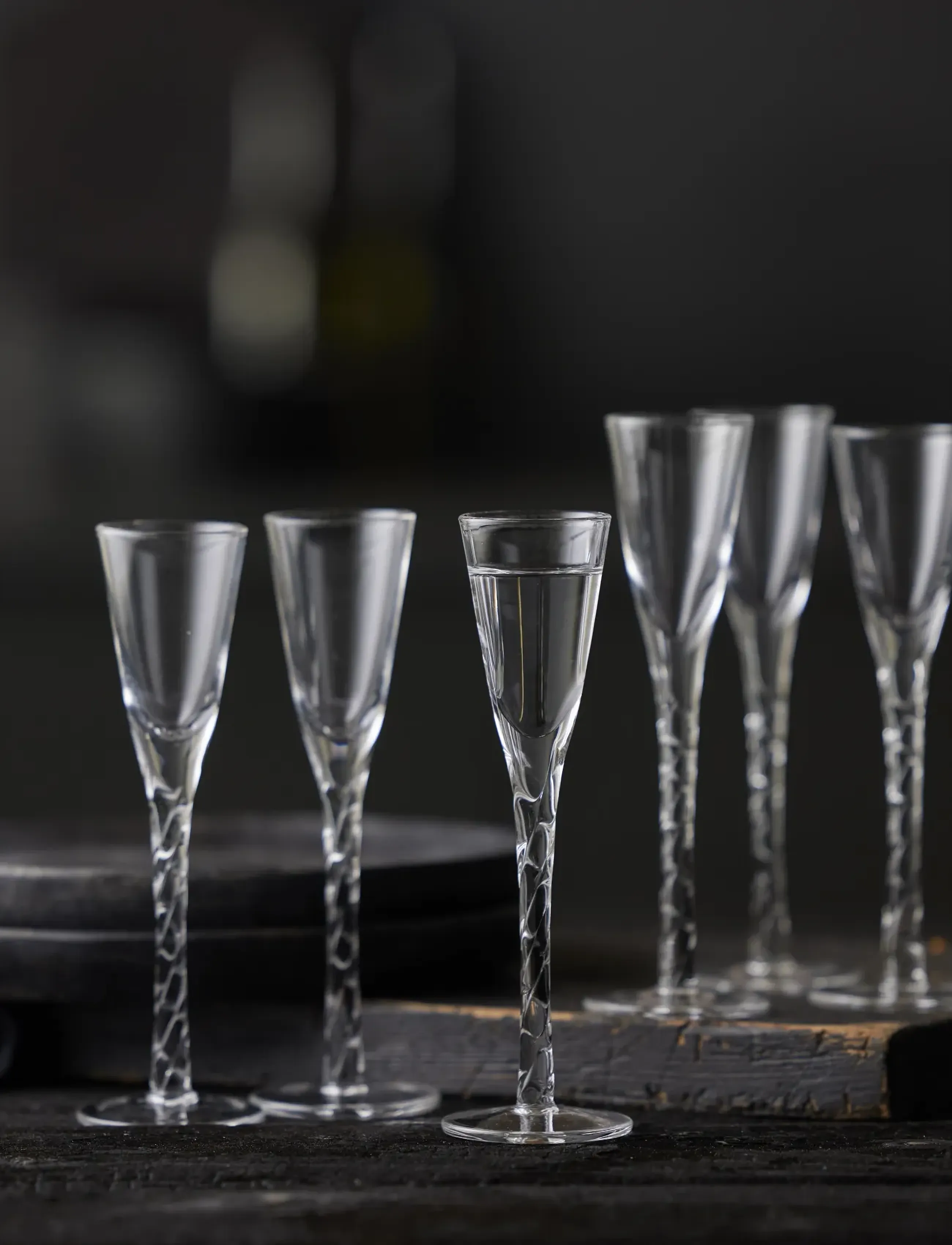 Lyngby Glas - Aquavit glass Paris 2.5 cl 6 pcs Clear - skotglös - clear - 3