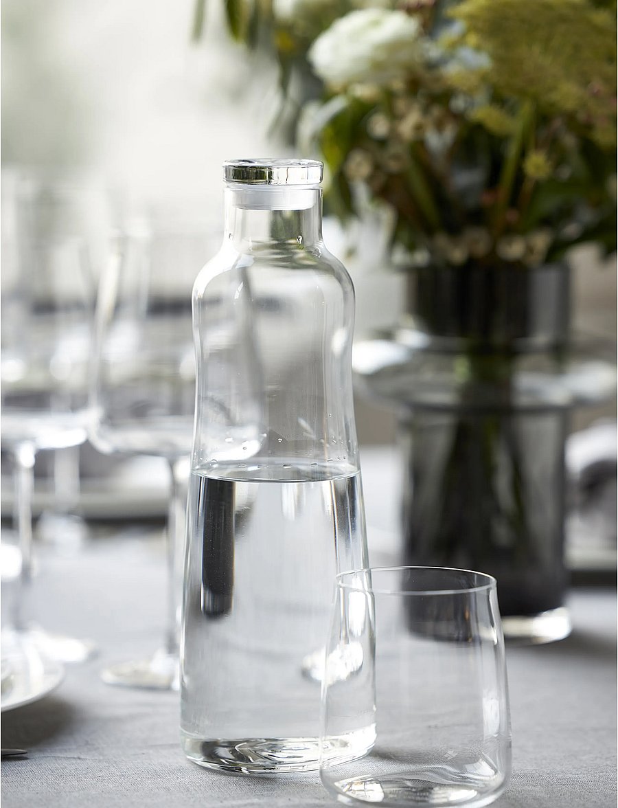 Lyngby Glas - Carafe set Zero 5 pcs - wasserkaraffen - clear - 5