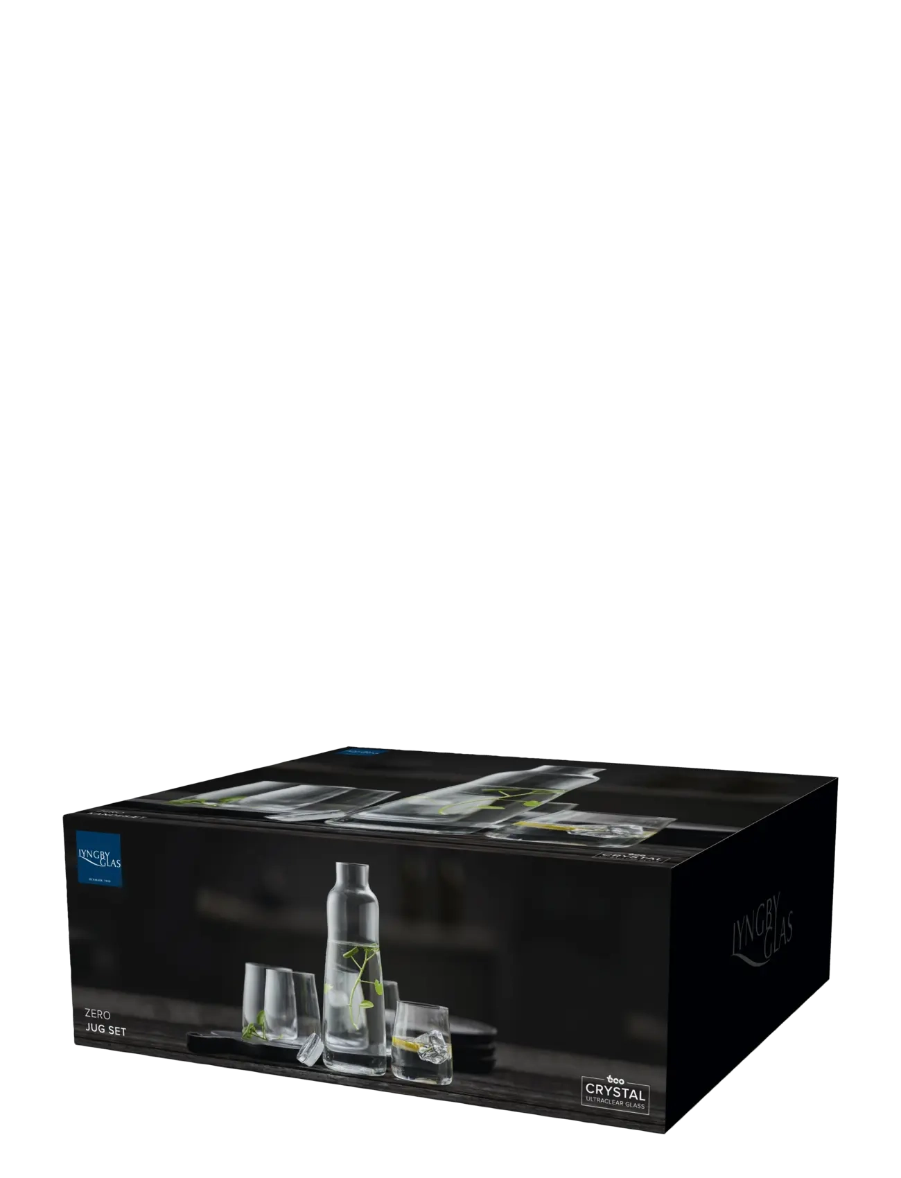 Lyngby Glas - Karaffset Zero 5 delar - vattenkaraffer - clear - 3