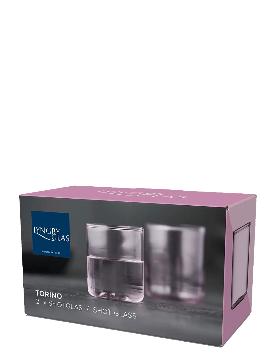 Lyngby Glas - Shot Glass Torino - shotiklaasid - pink - 4