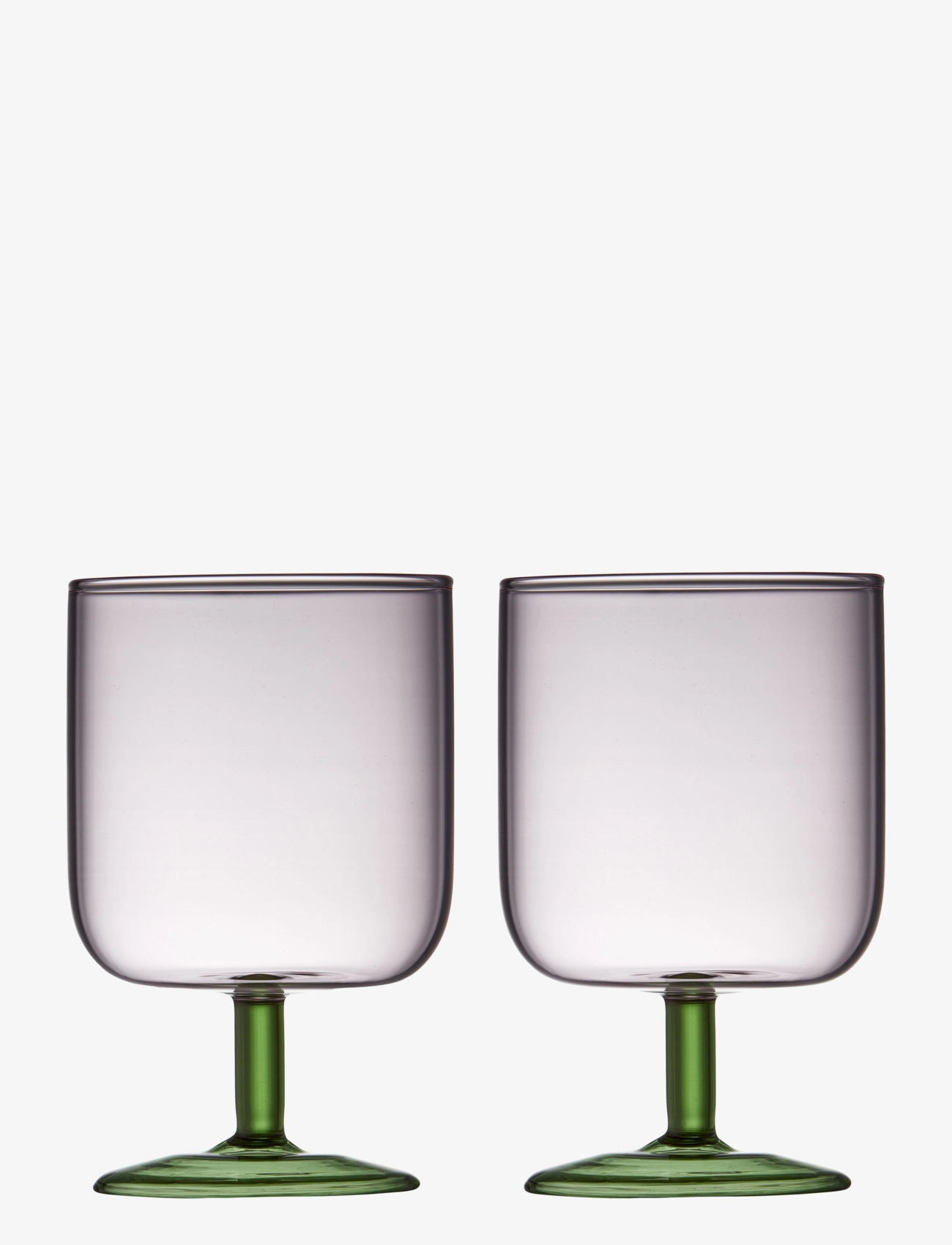 Lyngby Glas Vinglas Torino 2 Stk., Hvid Vinglases, Pink, Str: 30 cl