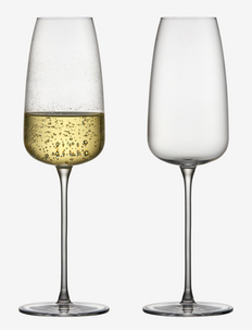 Champagneglas Veneto 2 stk., Lyngby Glas